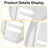 Lotsdonxia 2PCS Transparent Eyeglass Guards Safety Glasses Side Shields Universal