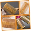 Baluue Beard Comb for Men Wood Material Dual Rows for