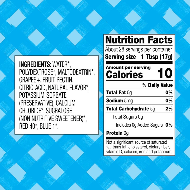 Smucker’s Squeeze Sugar Free Concord Grape Jam, 16.5 oz. Bottle,