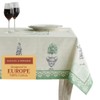 Maison d' Hermine 100% Cotton Easter Tablecloth 54"x54" Washable Square
