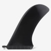 Plastic Fins Single 9.25" Black for Surfboards