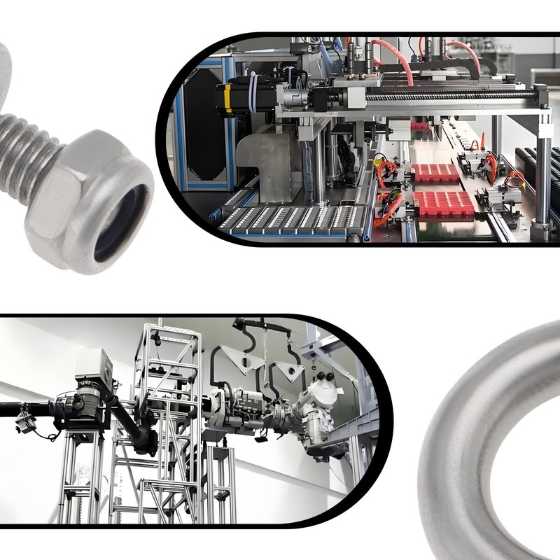 OTOTEC 4 Sets M5 Lifting Eyelets with M5 Lock Nuts,