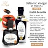 Elsa Italian Balsamic Vinegar of Modena Gift Set Includes Carrate
