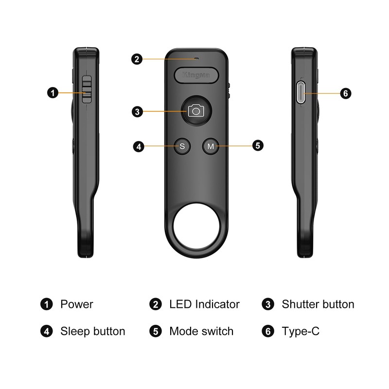 Wireless Go Pro 11 Insta360 Remote, Compatible with Insta360 ACE/ACE