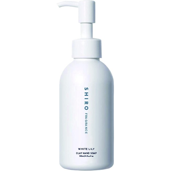 SHIRO White Lily Clay Hand Soap 145mL