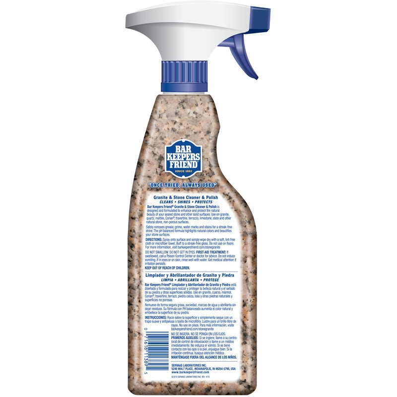 Bar Keepers Friend Stone & Granite Cleaner and Polish (25.4
