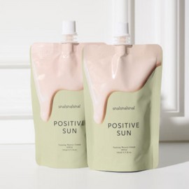 Syasyasya or Shyashyashyai 샤이샤이샤이 파지티브 선 태닝 워터리 크림 110ml X2 Shy Shy Shy Positive Sun Tanning Watery Cream 110ml X2