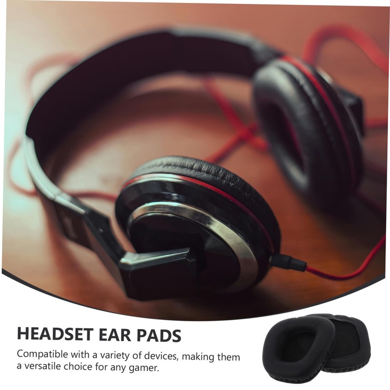 Mipcase 2pcs Replacement Ear Pads for Headphones Comfortable Ear for