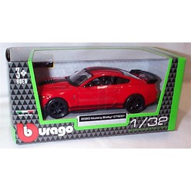 Corgi Burago 2020 Mustang Shelby GT500 in Red car 1:32 scale diecast model