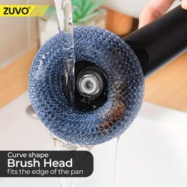 Zuvo Scrubbing Brush Wire, Black, 1