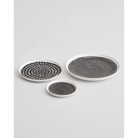 MARIMEKKO SIIRTOLAPUUTARHA PLATE 20CM - BLACK/WHITE