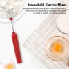USB Household Stainless Steel Electric Mixer Handheld Small Mixer Wireless