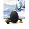 3D Printed Dragon with Dragon Egg, Articulated Dragon, Fidget ADHD