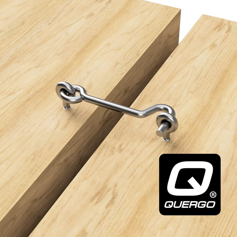 QUERGO - Cabin Hook - Door Hook and Eye Latch