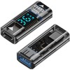 LUIRSAY USB C to USB Adapter 10Gbps 12V/3A LED Display