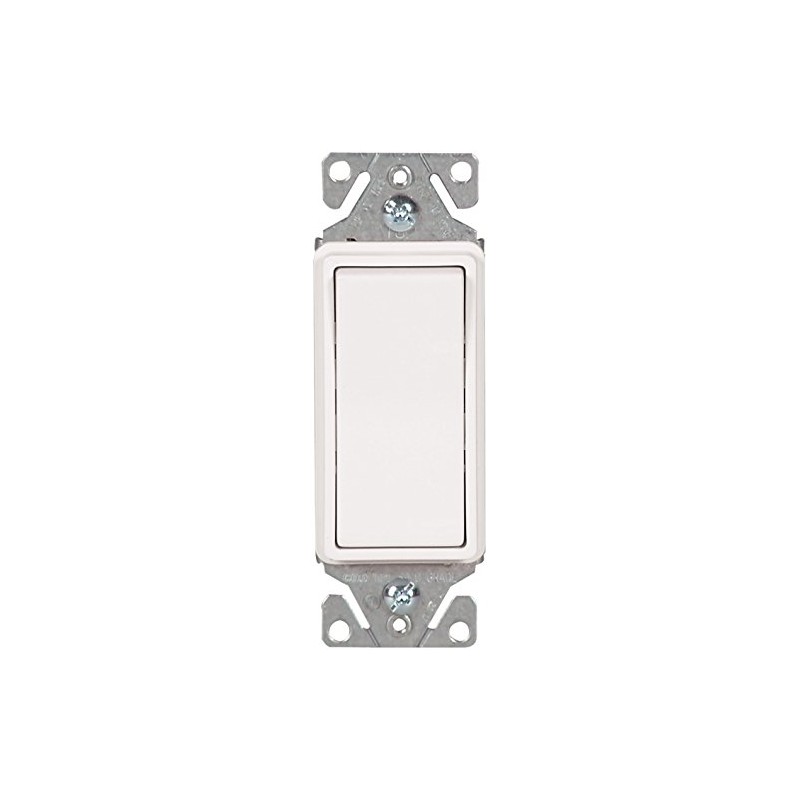 Eaton 7511W 15 Amp 120/277V Heavy-Duty Grade Single-Pole Decorator Lighted