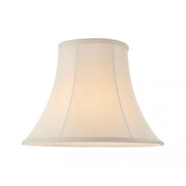 Endon CARRIE Cream Round Bell Lamp Shade- 14 inch