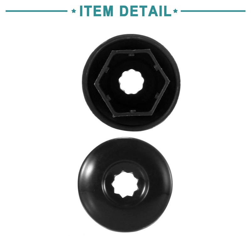 ACROPIX 17mm Hexagon 21mm Round Wheel Lock Lug Bolt Nut