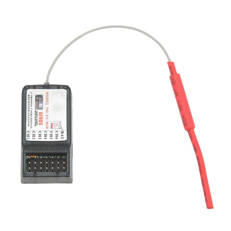 FS R6B 2.4Ghz 6CH RC Receiver for FlySky I6 I10