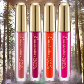 1+1 Vegan Creamy Lip Care Unid Watery Lip Glow Lip Gloss 2 Lip Glosses 01 Rosy Mist / 1+1 비건 크리미 립케어 유니드 물광 립글로우 립글로즈 립글로스 2개 01 로지미스트