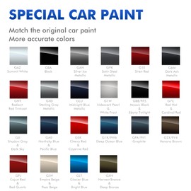 XTryfun G1E/WA405Y Siren Red/Crimson Red Touch Up Paint Compatible With GMC, DIY Car Paint Scratch Repair Kit, Automotive Paints, Quick & Easy Fix Scratch Repair for Sierra/Terrain/Yukon/Acadia