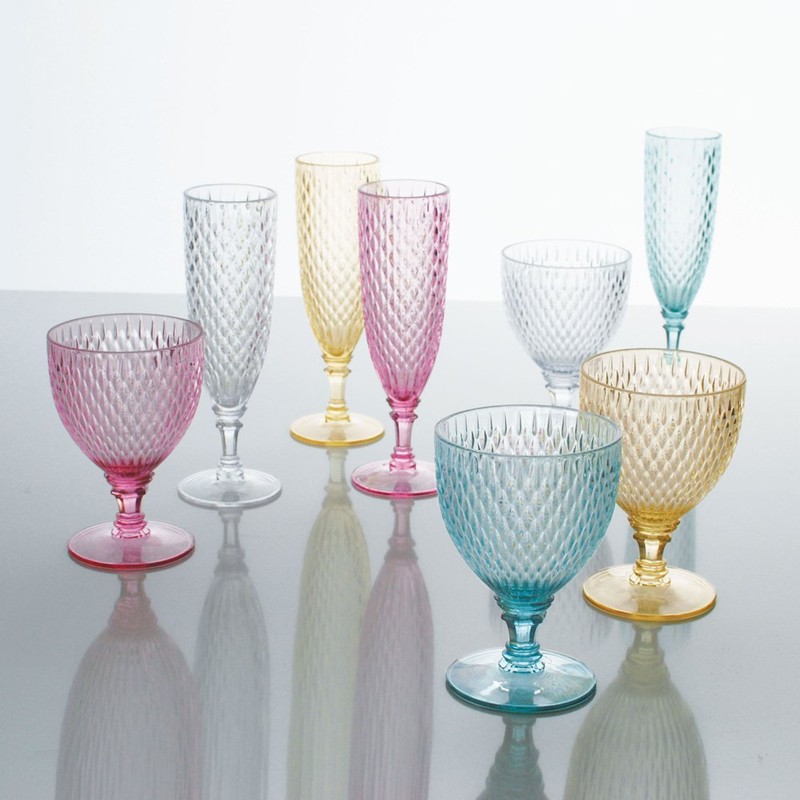 KINTO 22834 ROSETTE Champagne Glass, 5.3 fl oz (160 ml),