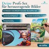 SCHNAUD Colorgem Colouring Pencils for Adults - 60 Colours Artist