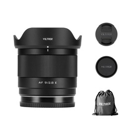 VILTROX AF 9mm F2.8 Lente APS-C para Sony E-Mount, Lente Prime Auto-Focus de Ángulo Ultra Amplio Compatible con Cámaras Sony ZV-E10 ZV-E10II a6000 a6100 a6300 a6400 a6500 a6600 a6700 a7C a7RIV a7IV
