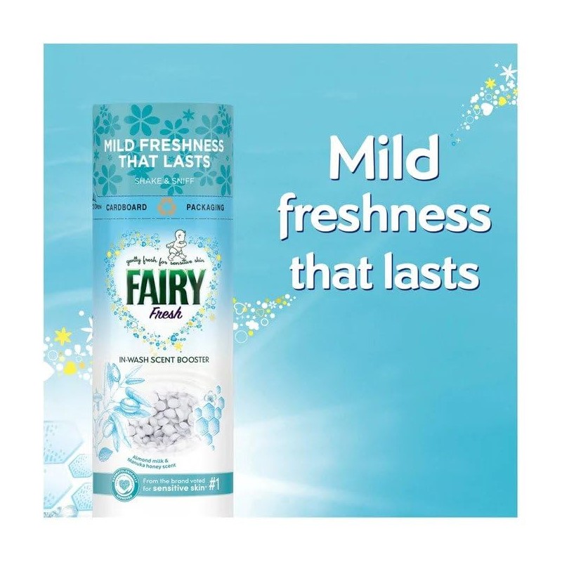 Fairy In-Wash Scent Booster 245 g, Fresh, Mild Freshness That