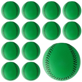 Gkk Foam Baseballs 12 Pack Soft Baseballs Youth Teenager Players Sports Training-NEW