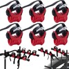 ASENDIWAY 6Pcs/Set Bike Rack Hitch Mount Bicycle Car Bike Rack