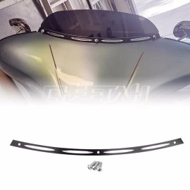 FZHMT CNC Windshield Trim Fairing For Harley Electra Glide Ultra Classic FLHTCU 96-13