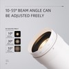 Aisilan LED Zoomable Ceiling Spotlight 7 W Dimmable Adjustable Beam