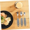 Ipetboom 1 Set Adaptive Utensils Set for Elderly Shake Non