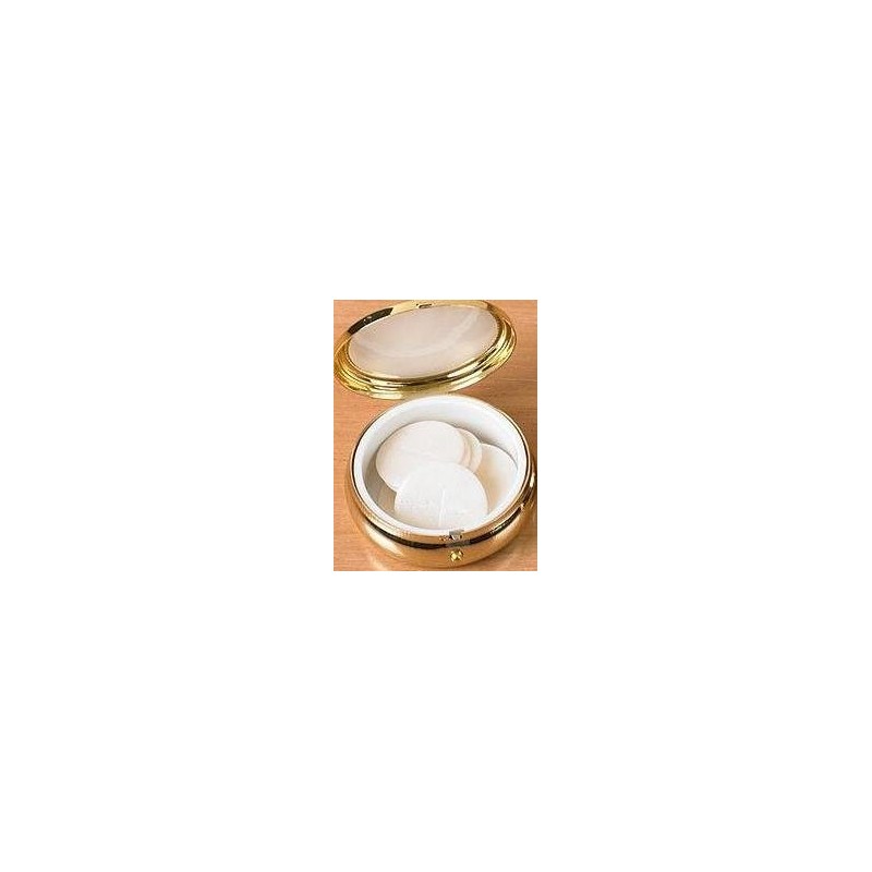 Pyx for Holy Communion Hosts 6.5 cm diameter x 2