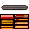 YUANFU 2pcs 100 LED 12/24V Car Trailer Tail Light 3