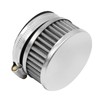 48mm-52mm Stainless Steel Air Intake Filter with Clamp Fits for