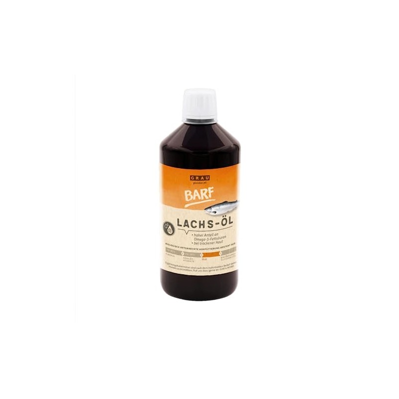 GRAU - das Original - Lachsöl, mit wichtigen Omega 3