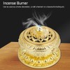 Incense Burner Smoke Backflow Ceramic Glaze Censer Cone Holder Home