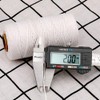 G2PLUS White String, Cotton Bakers Twine, 328 Feet 2MM Natural