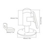 Door Stop Catch Set 316 Stainless Steel Holder Vibration Proof