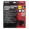 Trend 225 mm Pad Saver for Drywall ROS Sanders, 2