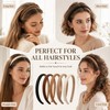 5 Pack Thin Headbands for Women, 0.6 Inch Non Slip
