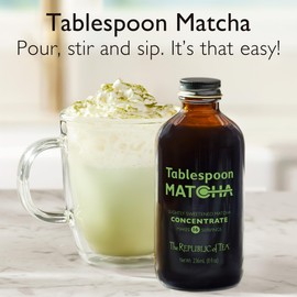 The Republic of Tea – Tablespoon Matcha Concentrate, Japanese Green Tea, 8 oz Makes 16 Servings