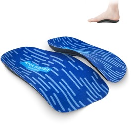 3/4 Orthotics Insoles for Men Women, High Arch Supports (M9-10/W11-12)