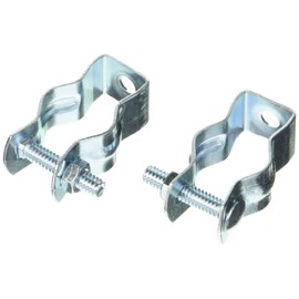 Newhouse Electric .5-in. Conduit Pipe Hanger 2-Pack CH12-2PK, Metal Pipe Clamp for Secure Fitting, Conduit Hanger with Bolt, Electrical Conduit Fitting for Commercial Application and Home Improvement