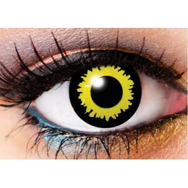 Yellow Eclipse Contacts - 1 Day Contact Lens