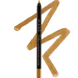 Bissú Tintaline Eyeliner - 25 Vivid Colors, High-Coverage, Long-Lasting & Smudge-Proof (Gold)