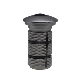 Neco Taiwan 1-1/8" Bike Headset Expander and Top Cap (Silver)