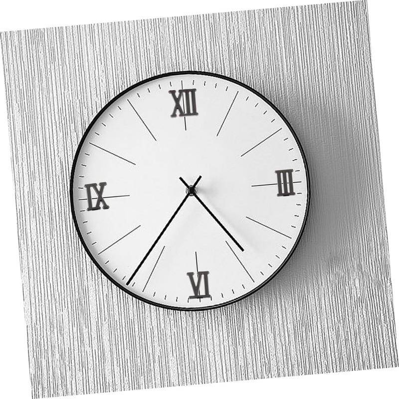 DOITOOL 12 pcs Roman Clock Numbers DIY Replacement Numerals for